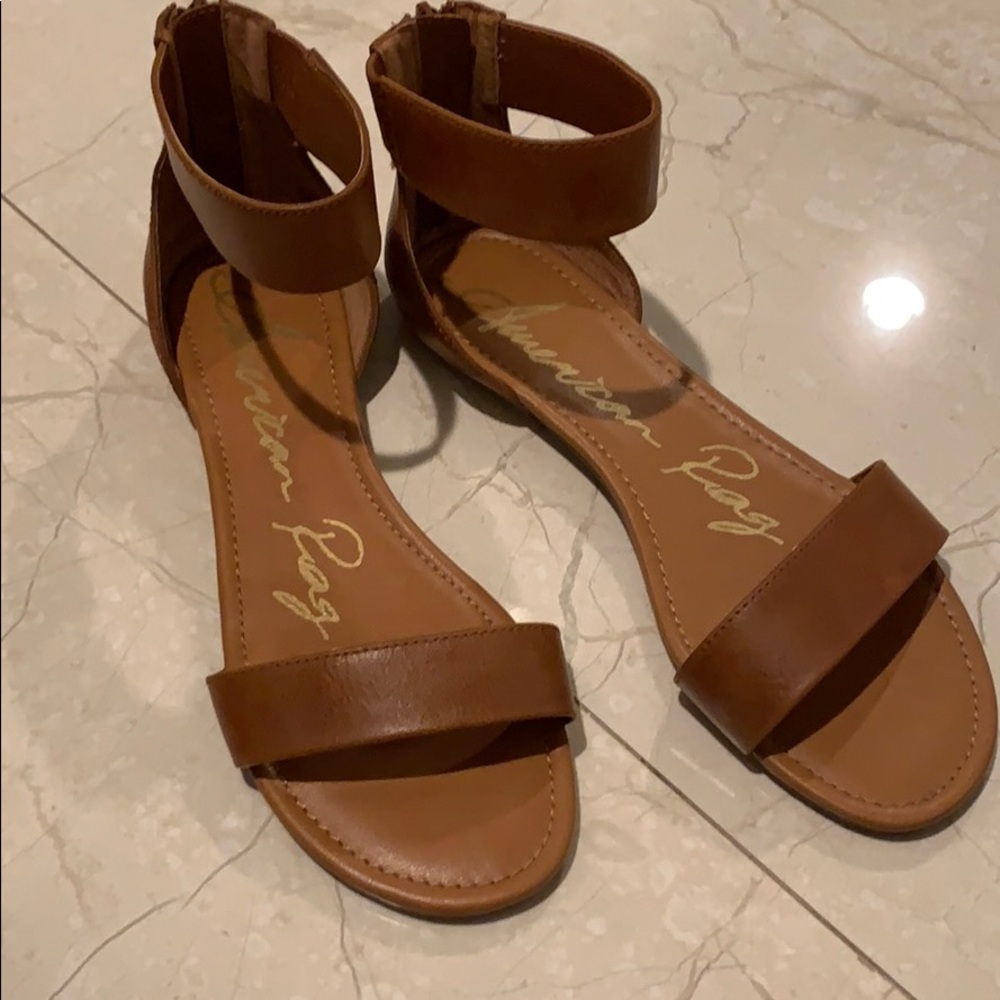 Brown sandals